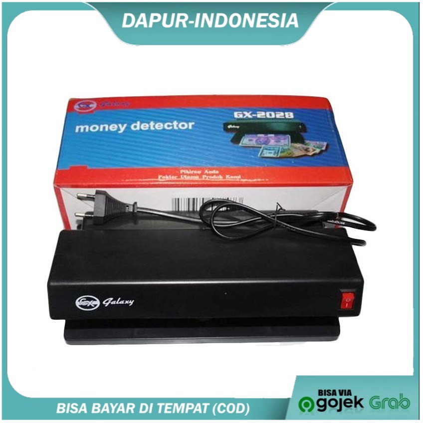 Jual Alat Pendeteksi Uang Kertas Money Detector Gx New Shopee Indonesia