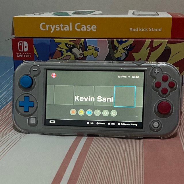 Jual Nintendo Switch Lite Zacian And Zamazenta Version Shopee Indonesia 