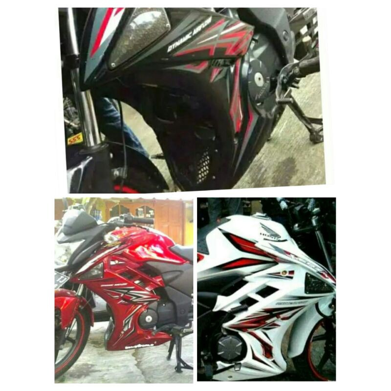 Jual Half Fairing Honda Verza Sayap Verza Sayap Samping Verza