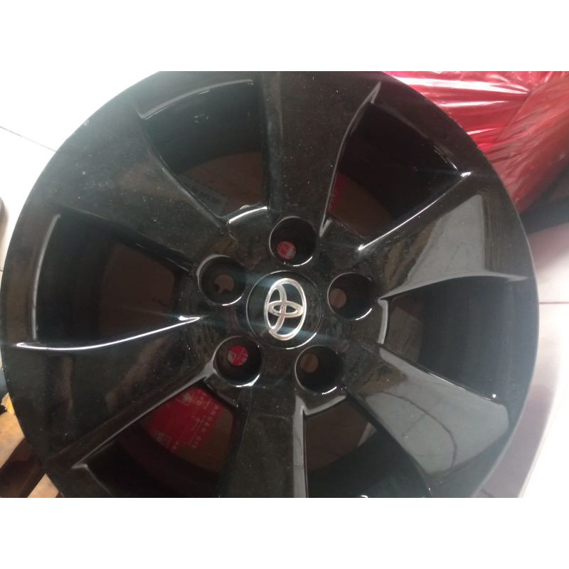 Jual velg original alphard r16 hitam metalik ori copotan oem | Shopee ...