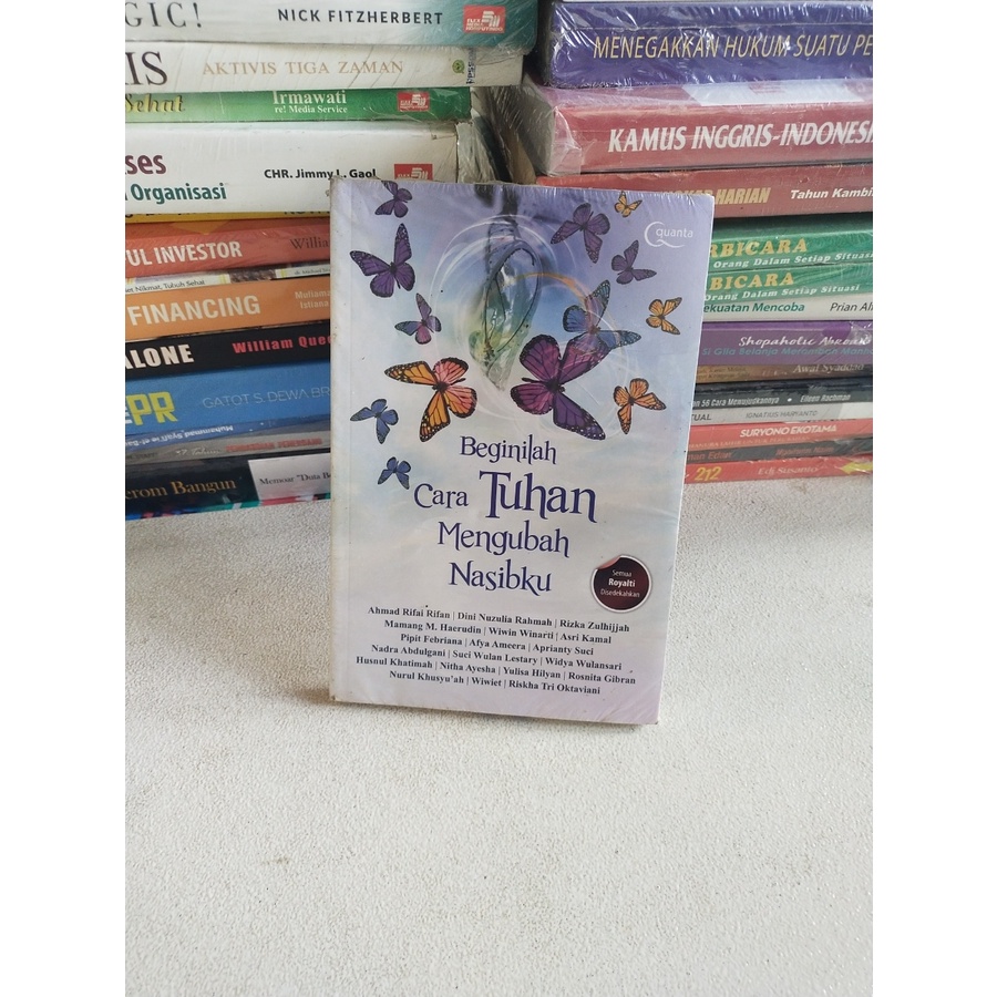 Jual Buku Original BEGINILAH CARA TUHAN MENGUBAH NASIB KU Ahmad Rifai ...