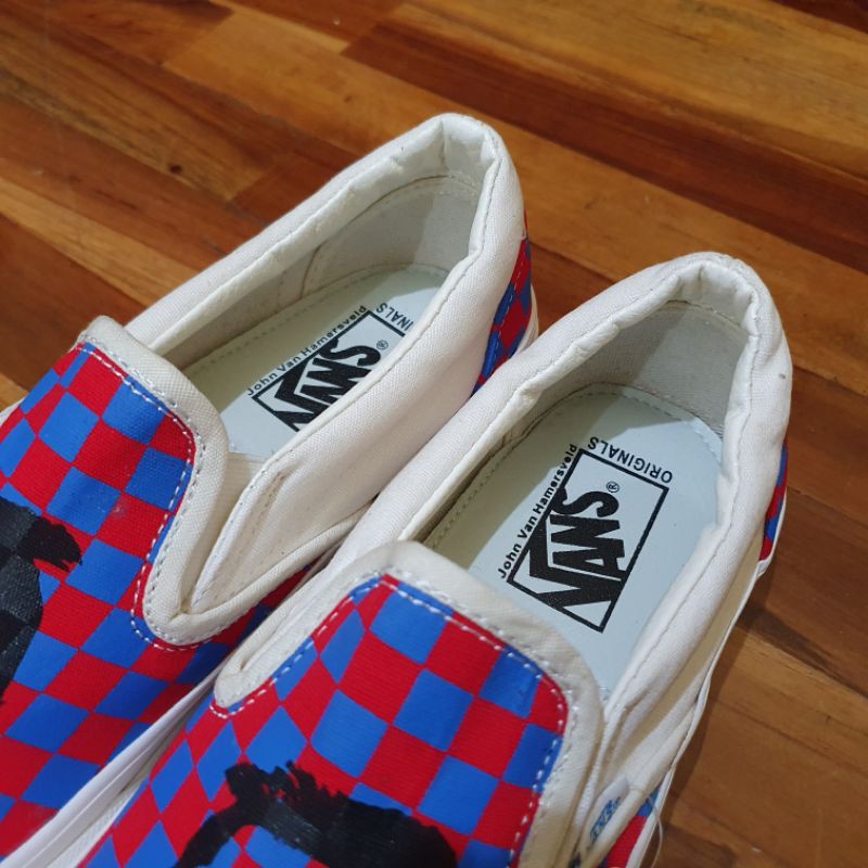 Vans x john van hamersveld slip on sales