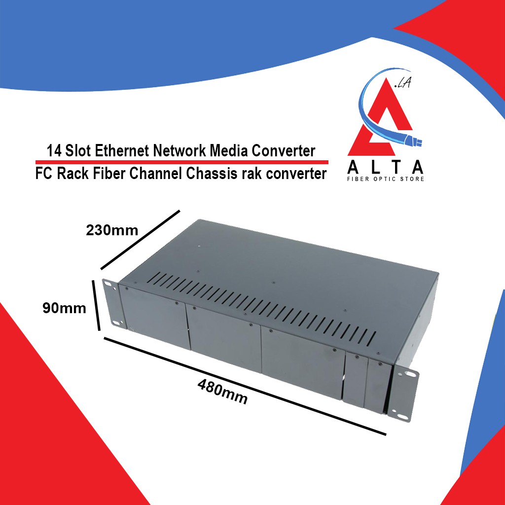 Jual 14 Slot Ethernet Network Media Converter FC Rack Fiber Channel ...