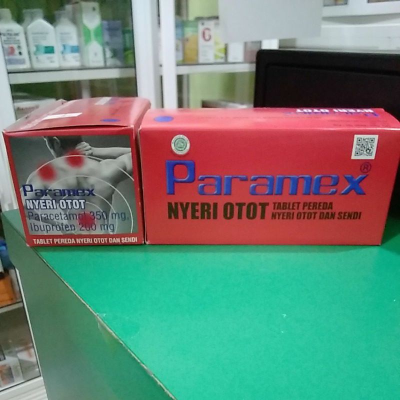 Jual Paramex Nyeri Otot Strip Isi 4 Tablet Shopee Indonesia