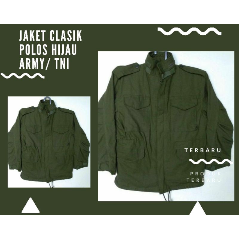 Jual Jaket Tni Tentara Model 80an Klasik Korea Army Field/ Jaket pdl