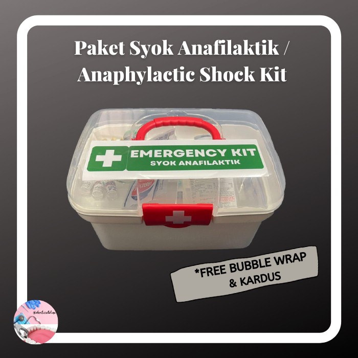 Jual PAKET SYOK ANAFILAKTIK / ANAPHYLACTIC SHOCK KIT OS062 | Shopee ...