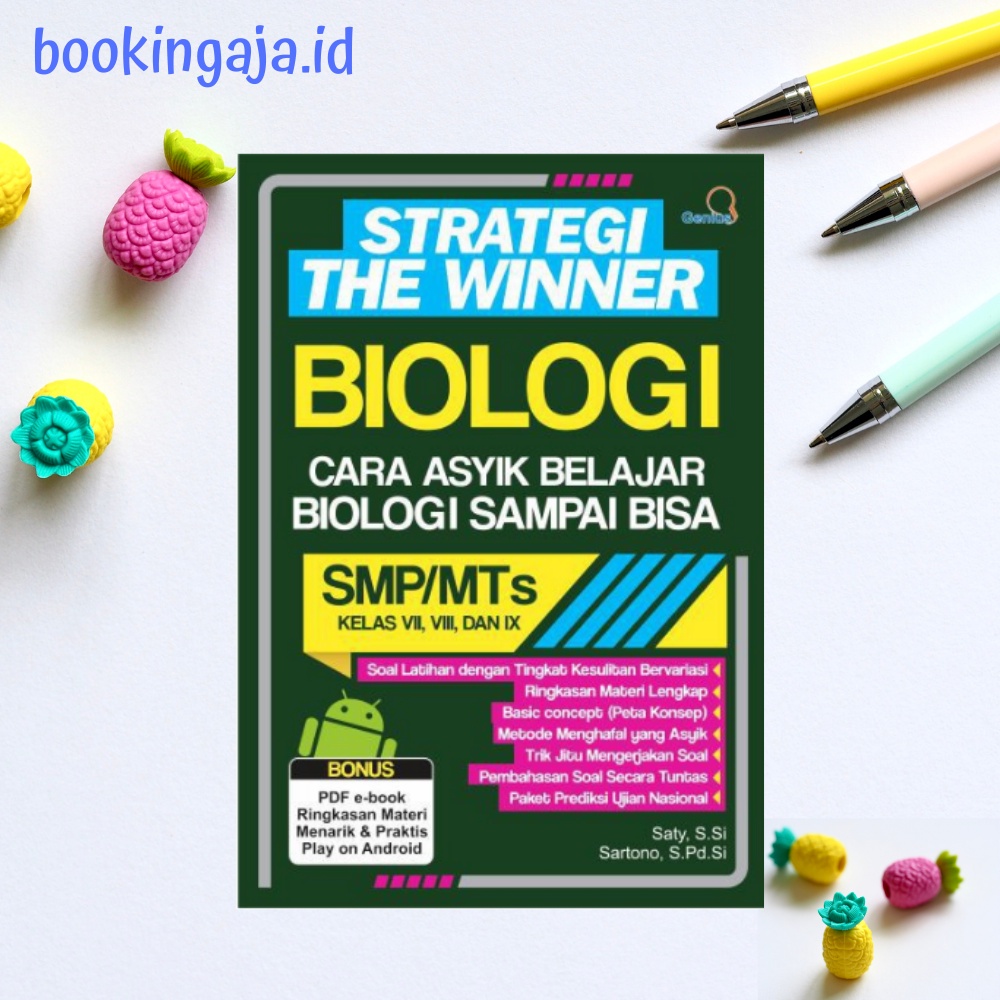 Jual Rumus Biologi Smp - BUKU STRATEGI THE WINNER BIOLOGI SMP/MTS KELAS ...