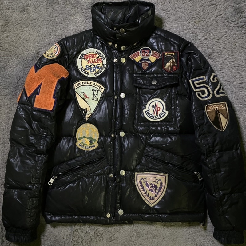 Moncler patch jacket online