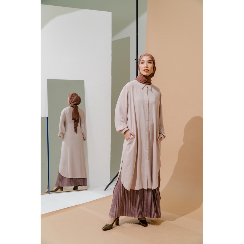 Jual LUI - VIONA Tunic - Long Shirt | Shopee Indonesia