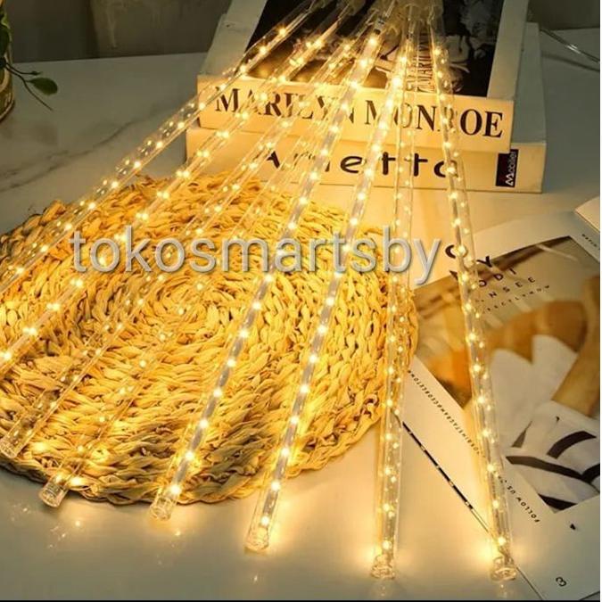 Jual Lampu LED Meteor 50 cm / Meteor Rainbow RGB NAIK TURUN 8 Batang/10 ...