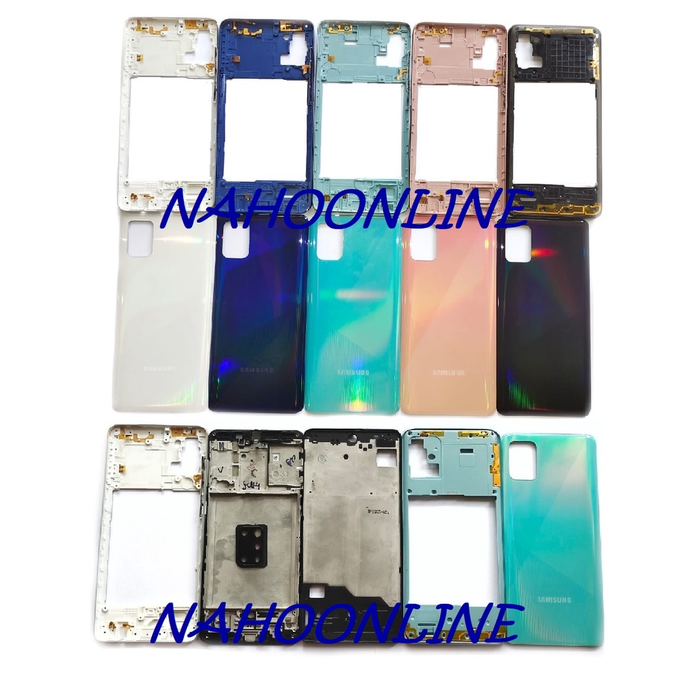 Jual BACKDOOR BACK CASING HOUSING FULLSET SAMSUNG A31 A51 A71 CASING ...