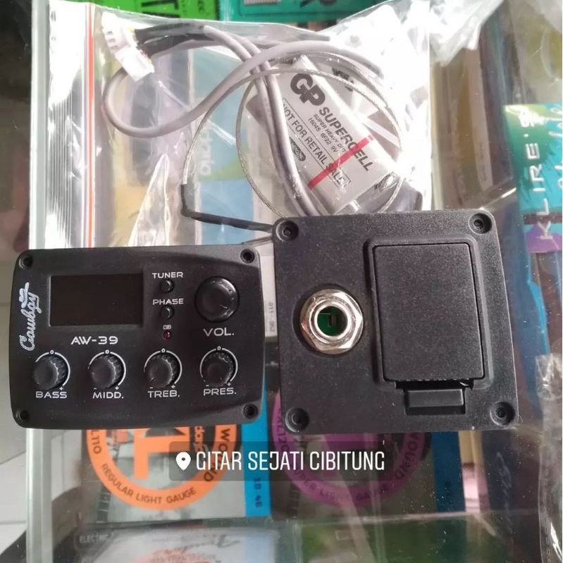 Jual Preamp Equalizer Fishman Presys Blend dan Cowboy Original | Shopee ...
