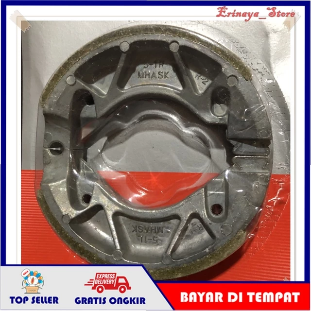 YGP Kampas Rem Belakang Tromol Motor Yamaha Vega ZR Jupiter Z 115 Vixion MX RXK Rx King 5D9 A