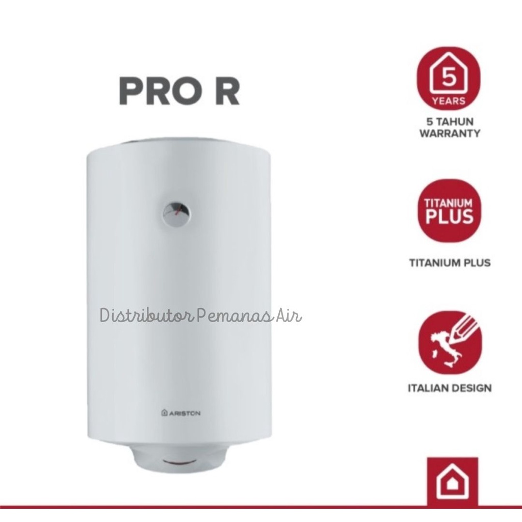 Jual Water Heater Pemanas Air Listrik 100 Liter Ariston Pro R Shopee