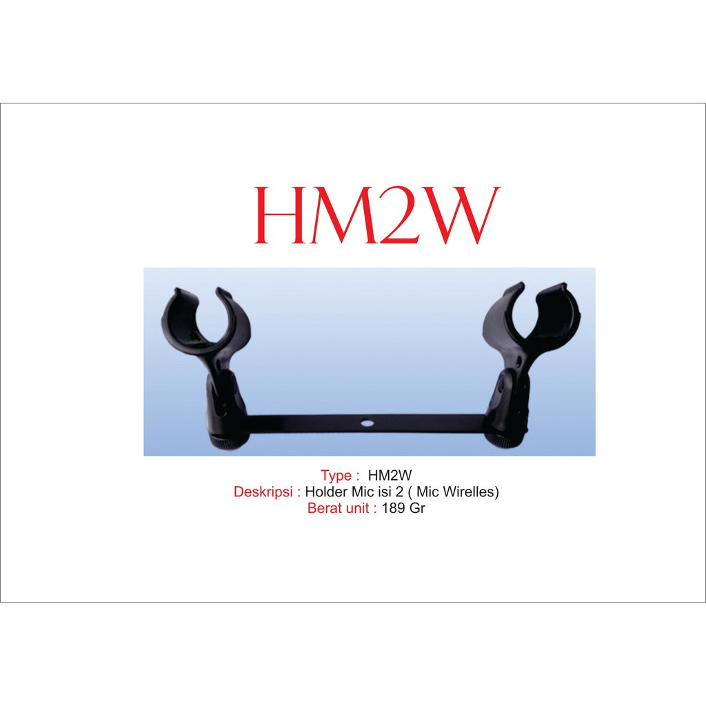 Jual Holder Mic/Capit mik/Jepit Dudukan Microphone Wireles isi 2