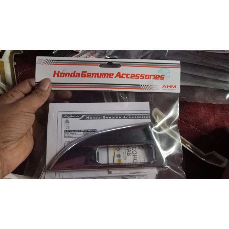 Jual Garnish Headlight Garnish Lampu Depan Motor Honda New Scoopy 2021