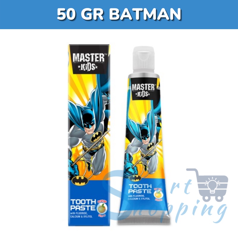 Jual MASTER KIDS TOOTHPASTE PASTA GIGI ANAK 50 GR / ODOL ANAK | Shopee ...