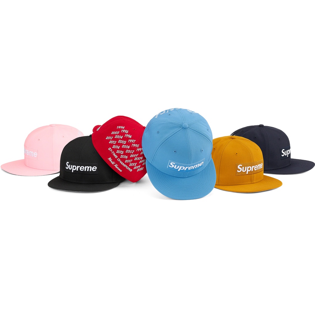 Supreme Champions Box Logo New Era 100% Original