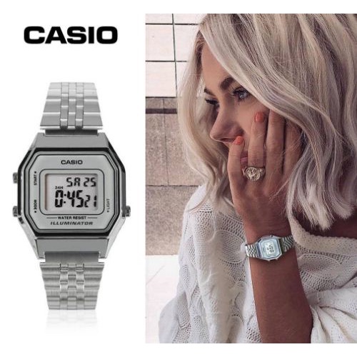 Jual [ PROMO ] Jam Tangan Wanita Casio LA680WA-7D / LA-680WA -7D