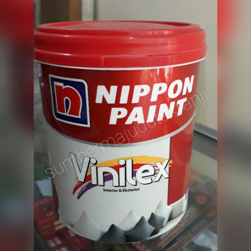 Jual Cat Vinilex NIPPON PAINT 1Kg (Putih-300SS) | Shopee Indonesia