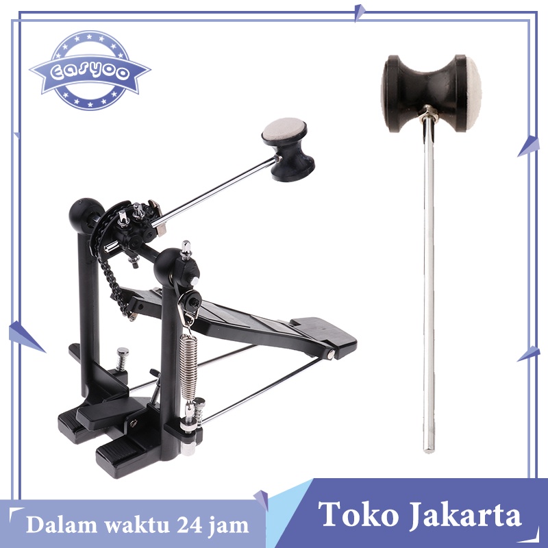 Jual 1pcs Pedal Drum Murah Bass Drum Hammer Kick Drum Foot Pedal Beater