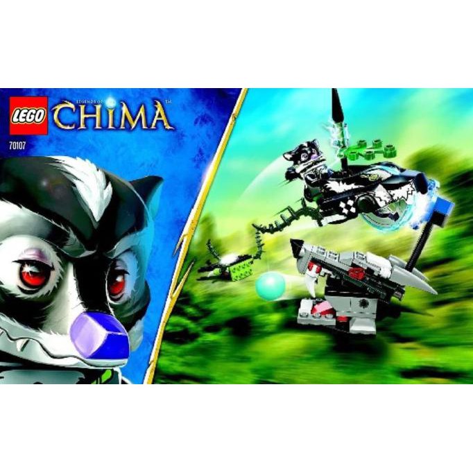 Lego chima 70107 hotsell
