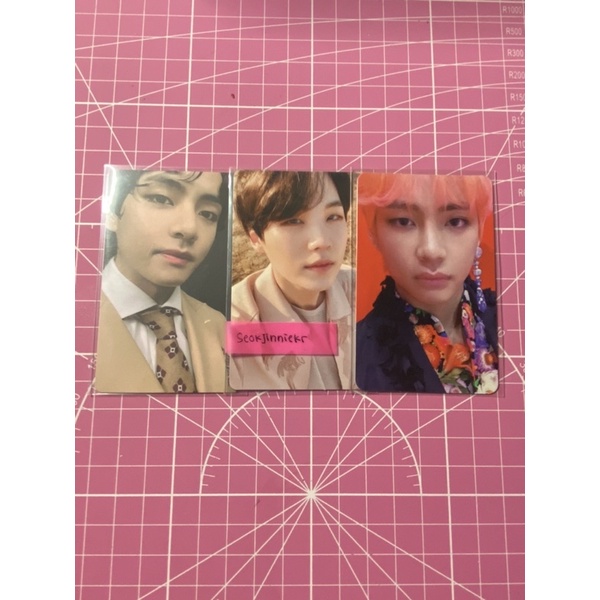 Jual Photocard Bts Suga Taehyung Shopee Indonesia