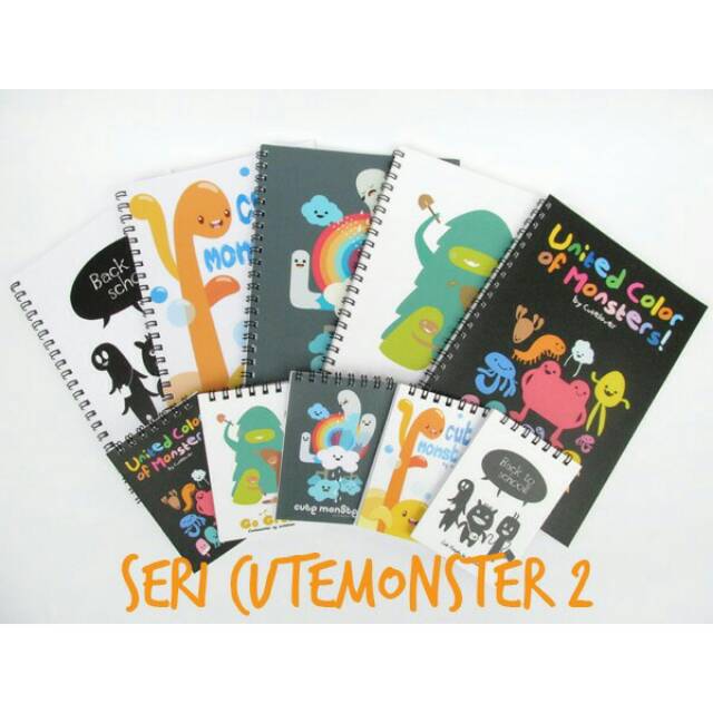 Jual Souvenir note book monsters | Shopee Indonesia