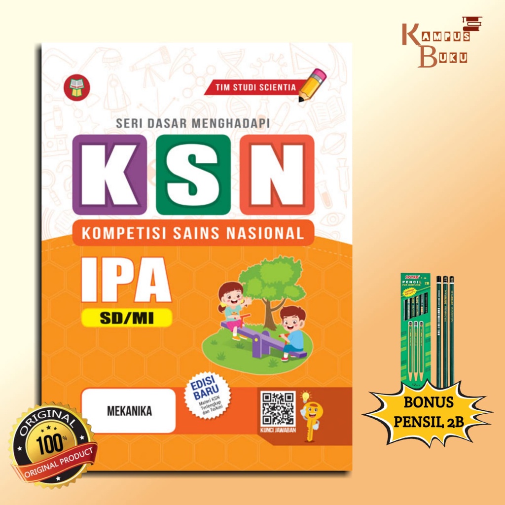 Jual BUKU KSN IPA SD : SERI DASAR MENGHADAPI KSN IPA : MEKANIKA ...