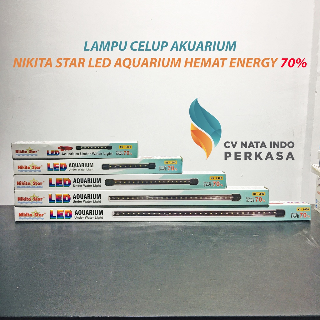 Jual Lampu Celup Led Aquarium Nikita Star L L L L L Cm