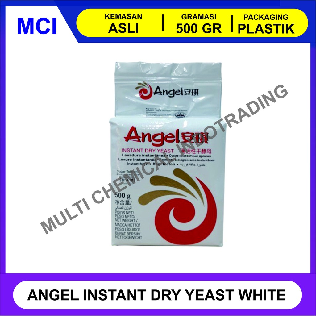 Jual RAGI INSTANT ANGEL / EAGLE 500 GRAM / YEAST KERING 500G | Shopee ...