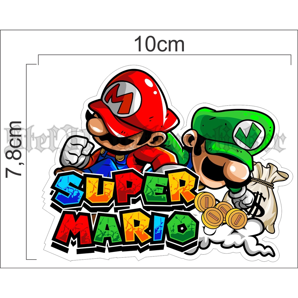 Jual Stiker printing super mario | Shopee Indonesia