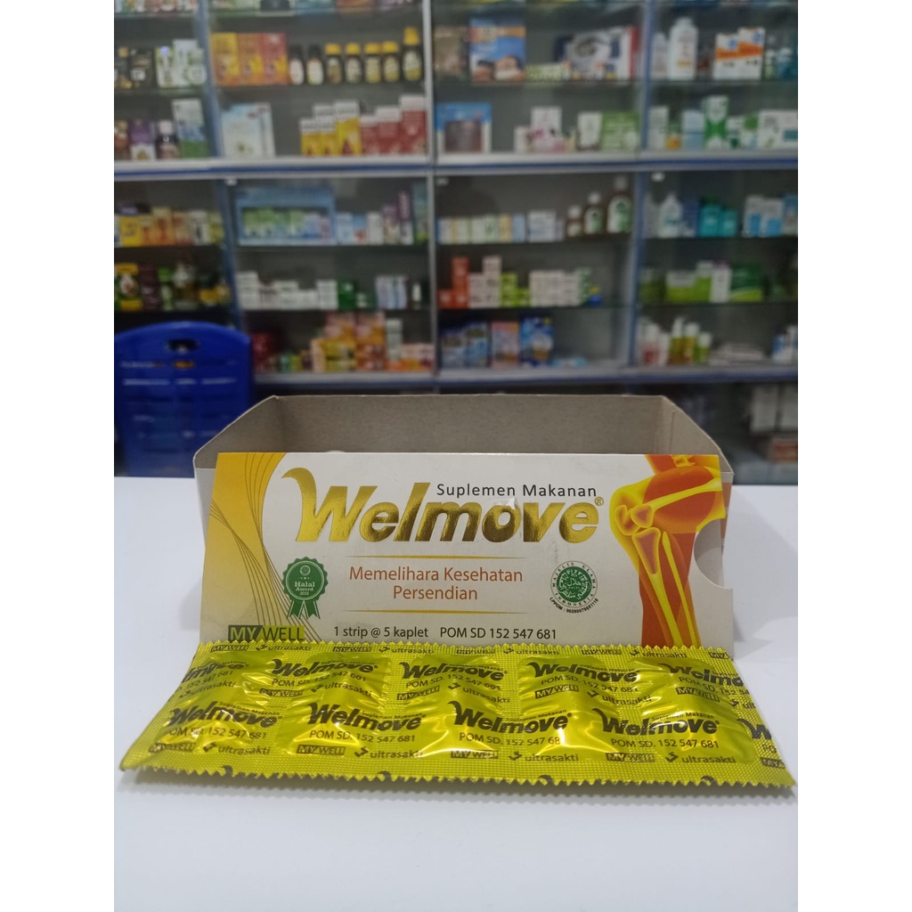 Jual Welmove 𝟏 𝐒𝐓𝐑𝐈𝐏 𝐈𝐒𝐈 𝟓 𝐊𝐀𝐏𝐋𝐄𝐓 Vitamin Sendi Dan Lutut Shopee Indonesia 5050