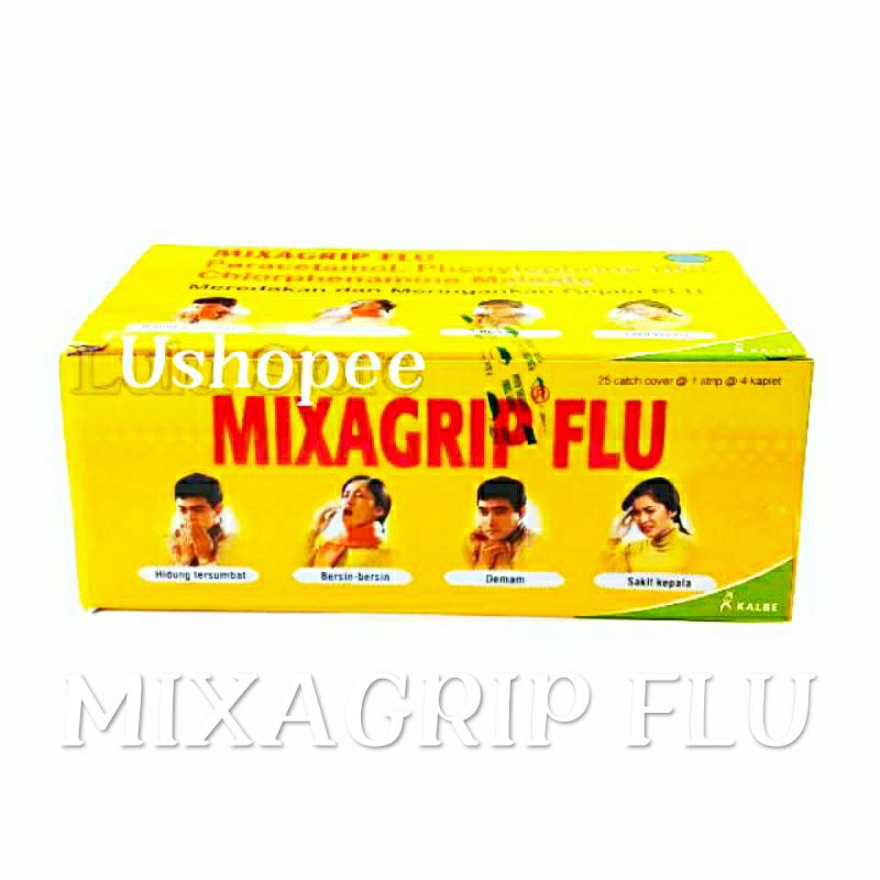 Jual Mixagrip flu (1box isi 25 strip @4 tablet) | Shopee Indonesia