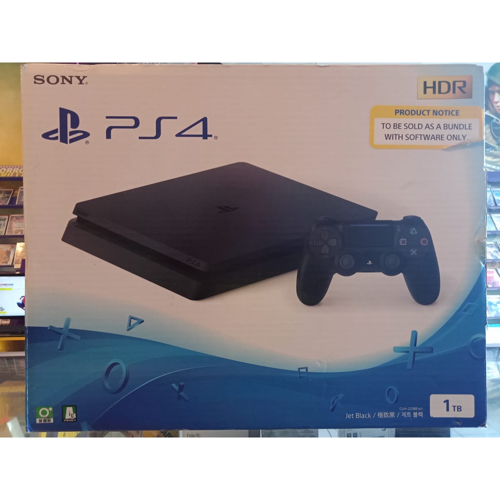 Harga second ps4 slim on sale 1tb