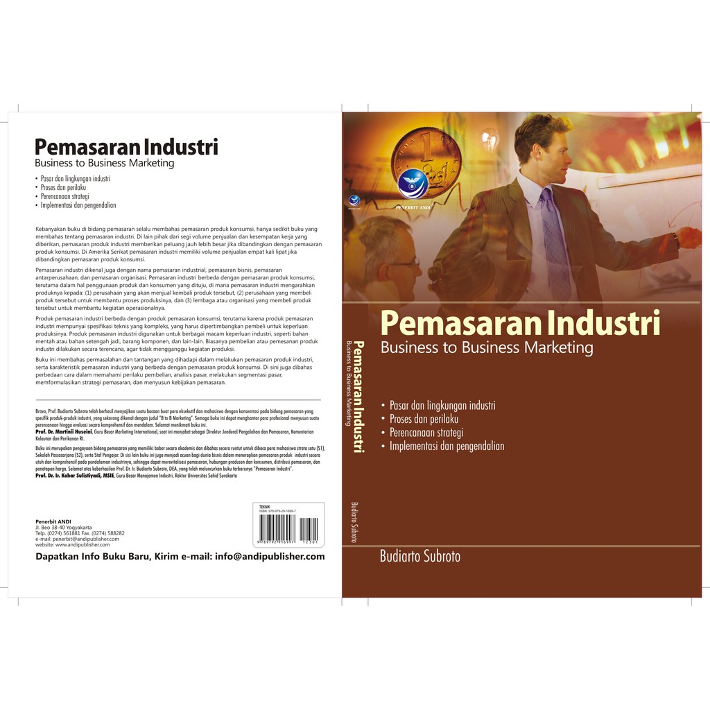 Jual Buku Pemasaran Industri (Business To Business Marketing) | Shopee ...