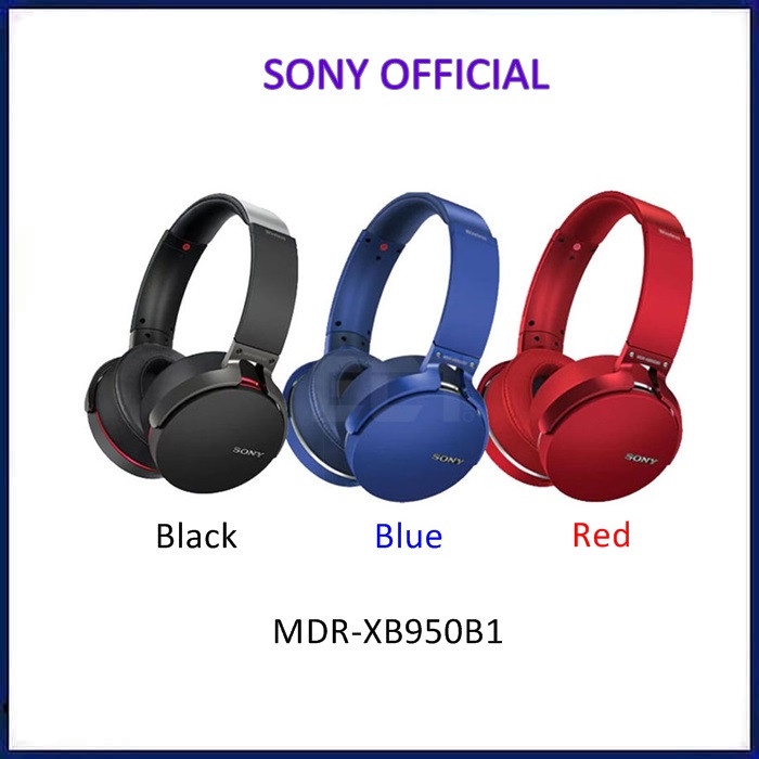 SONY MDR-XB950B1 Extra Bass Bluetooth Headphone MDR XB950B1 XB950
