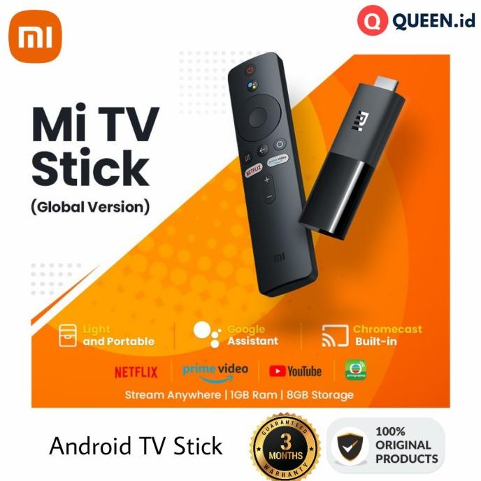 Jual Xiaomi Mi TV Stick Smart TV Dongle HDMI TV Android Miracast