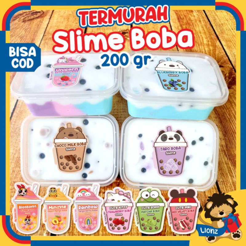 Jual [PROMO] Boba Slime 200gr by termurah Shopee Indonesia