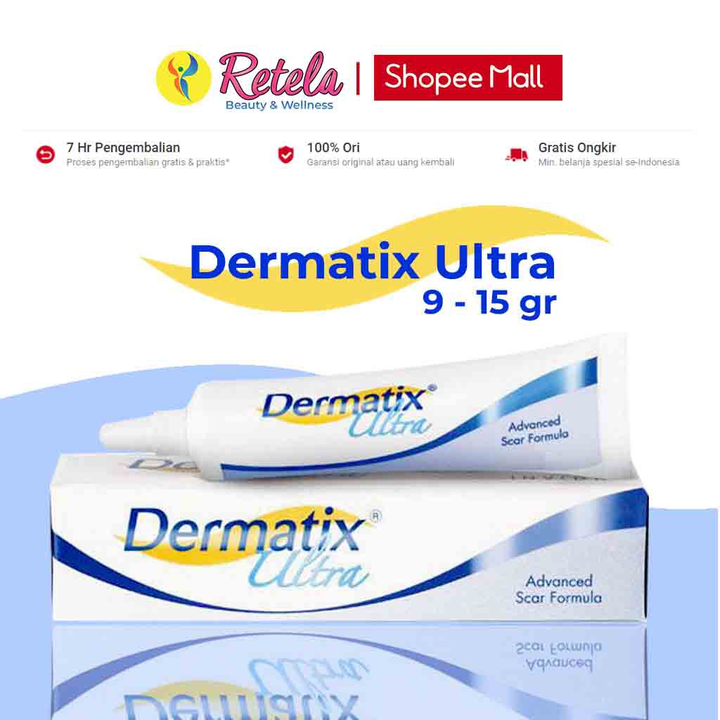 Jual Dermatix Ultra Gel Krim Penghilang Bekas Luka Obat Keloid