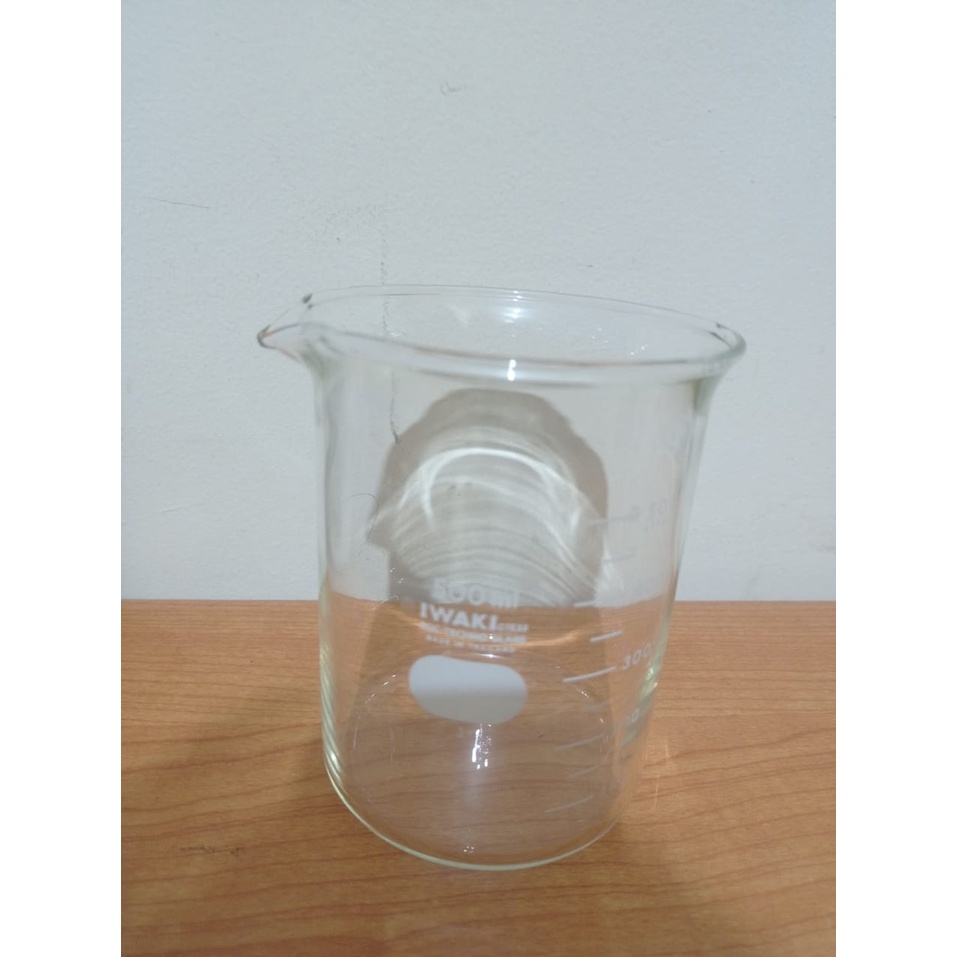 Jual Beaker Glass 500 Ml Iwaki Original Gelas Piala Gelas Kimia Shopee Indonesia 6854