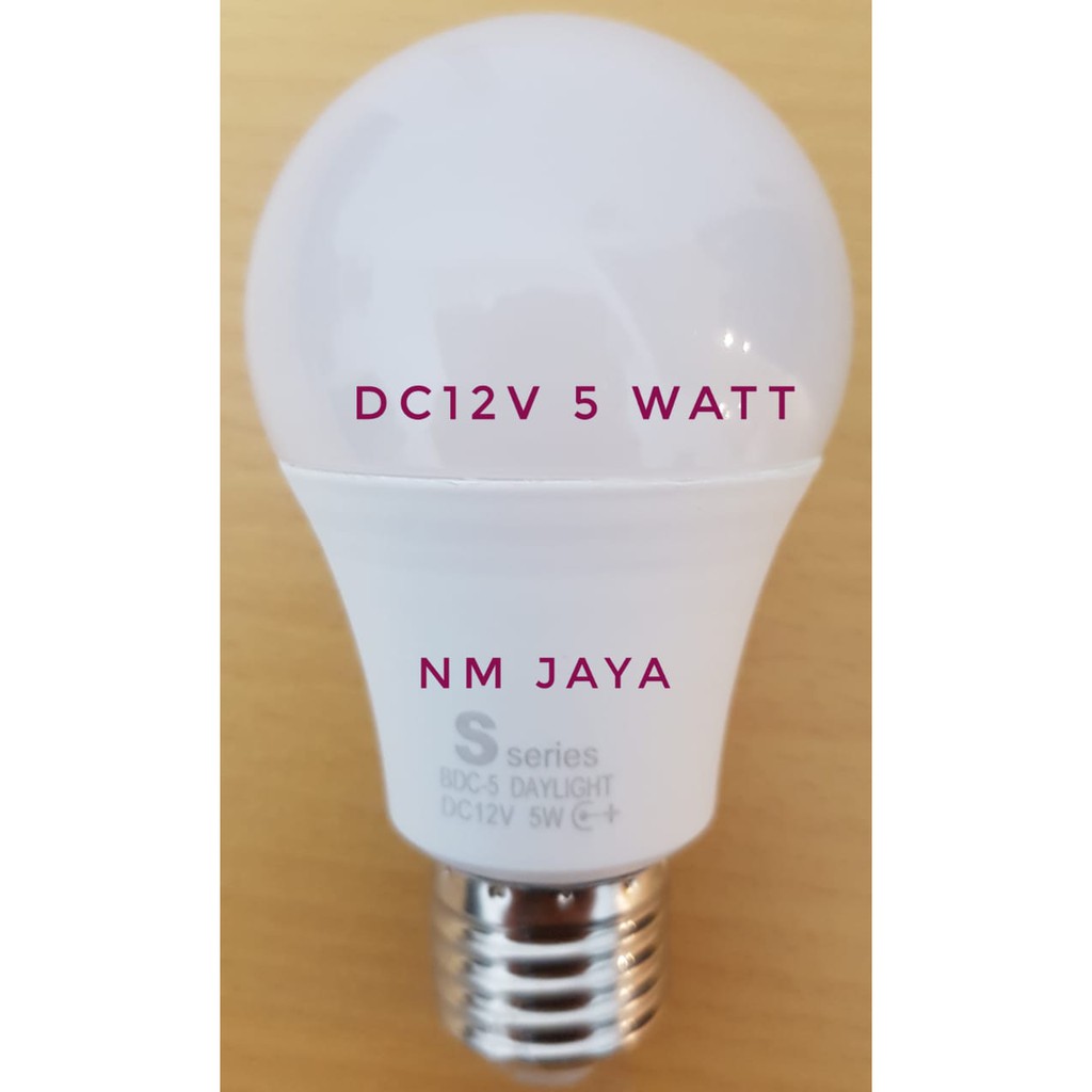 Jual Lampu Led Dc V Watt W W Putih Sseries Shopee Indonesia