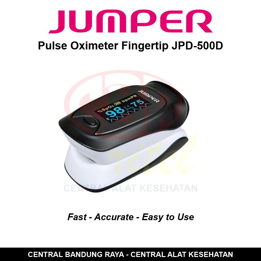 Jual JUMPER Pulse Oximeter Fingertip JPD500D Alat Ukur Saturasi