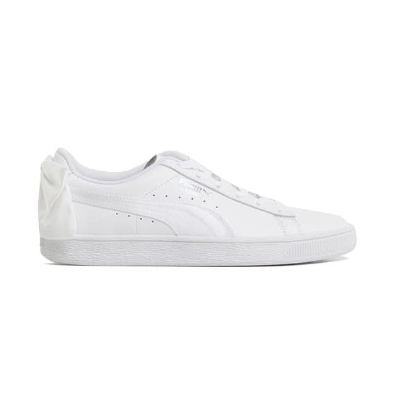 Puma basket satin hot sale bow