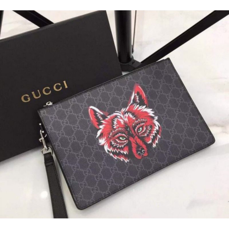 Gucci 2024 wolf clutch