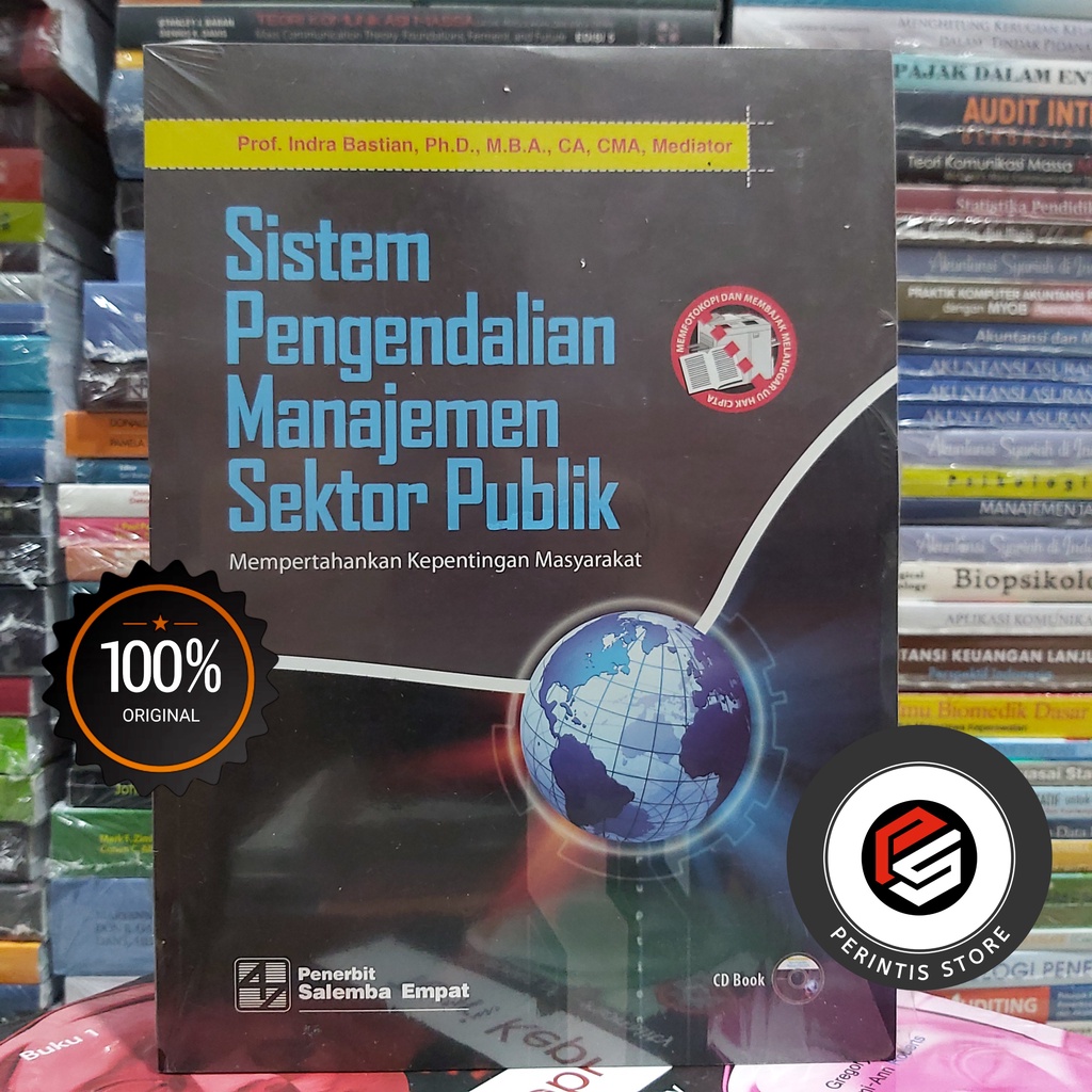 Jual Sistem Pengendalian Manajemen Sektor Publik CD Book Oleh Indra ...