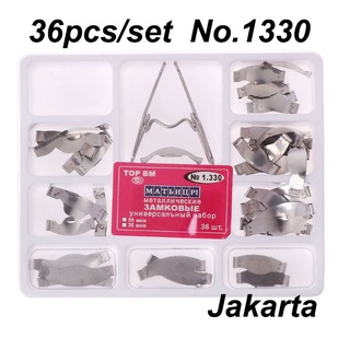 Jual Kit Saddle Matrix Band Dental Sectional Contoured No Matriks Gigi Logam Kontur Spring