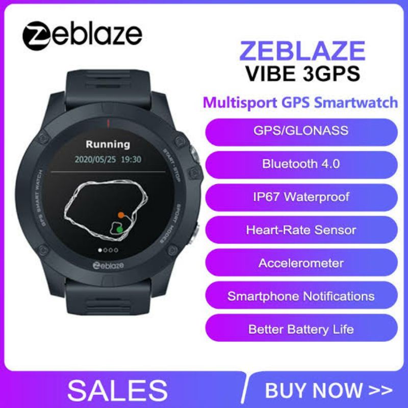 Zeblaze discount vibe 3gps