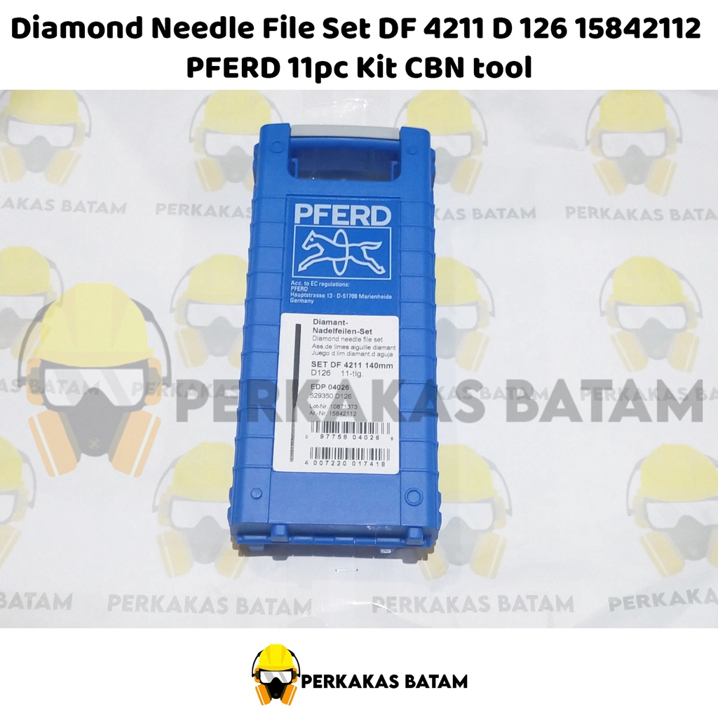 Pferd DF4211 D126 Limes Diamant 15842112 11 pièces