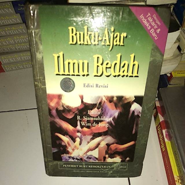 Jual Buku Ajar Ilmu Bedah Edisi Revisi Penerbit Buku Kedokteran Egc